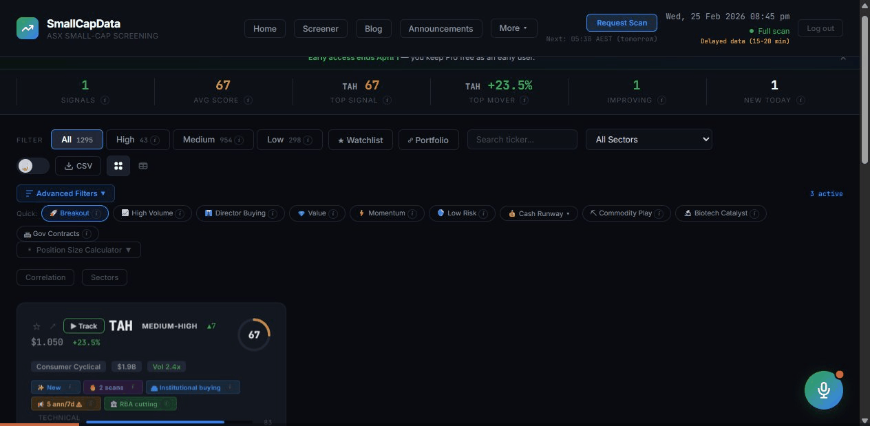 Demo: using quick filters on the dashboard